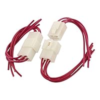 Algopix Similar Product 17 - uxcell 2 x Car Stereo Wiring Harness 4