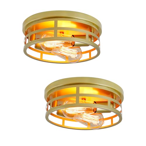 2-Pack Flush Mount Ceiling Light, 10