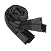 Mens Scarf Winter Plaid Scarf Cashmere Feel Warm-Shawl Long Tartan Scarves for Men Cold Weather