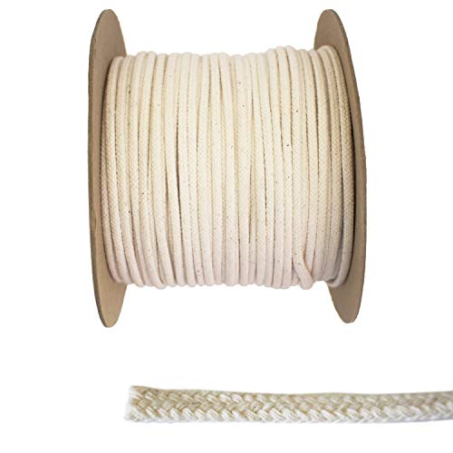 Cuerda mágica de algodón de 4mm, el cordón suave que no daña tus manos al tejer 2