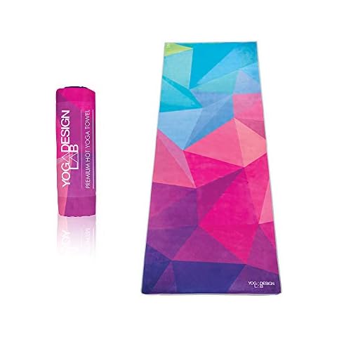 Yoga Design Lab Travel Mat Towel Geo Cover