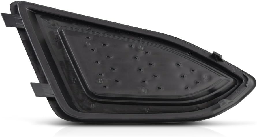 For Ford Edge 2015 2016 2017 2018 Fog Light Cover Driver Side | ASA Plastic | Black | Replacement For FO1038177 | 191275403426, FD12023AL