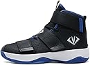 VV87 Women's Men's Fashion High Top Running Sneakers Basketball Boots Shoes Size 8/6.5 Black