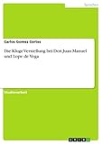  Die Kluge Verstellung bei Don Juan Manuel und Lope de Vega