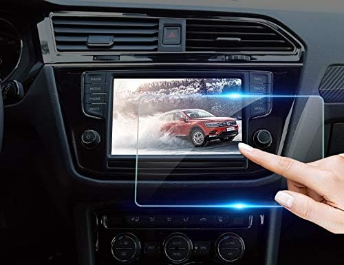 Miniatura 6 de ITrims - Protector de pantalla de navegación GPS para Volkswagen VW Tiguan de segunda generación, 2017, 2018, solo para alta equipación con función