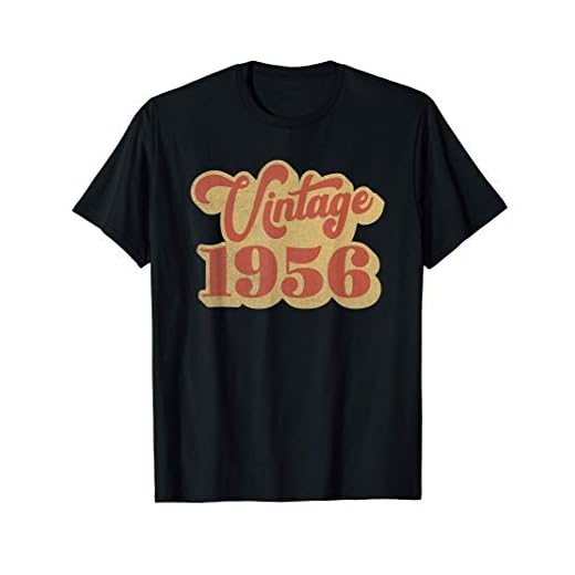 Vintage 1956 Retro Fiesta de Regalo de 64 Cumpleaños Camiseta