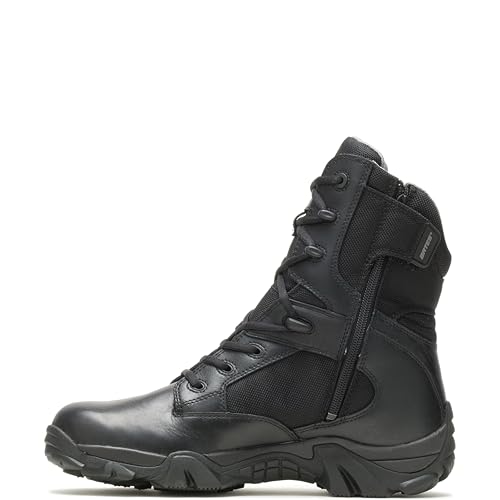 Bates Mens GX-8 Gore-Tex 8 Inch Black Leather Boots 41.5 EU
