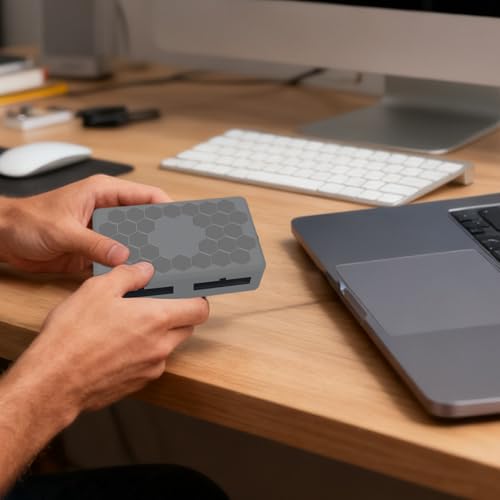 Hub USB de panel frontal para optimizar tu escritorio de juegos y viajes con laptop 3