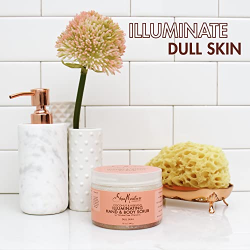 Sheamoisture SMUK162 Body Scrub For Dull Skin Illuminating Coconut And Hibiscus Cruelty-Free Skin Care 12 Oz thumb #5