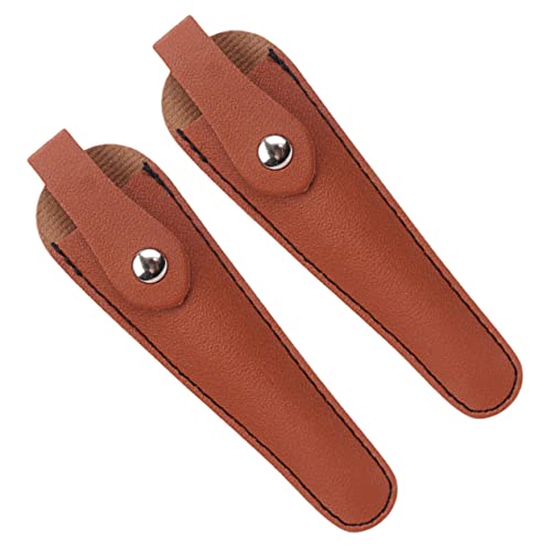 Gatuida Hairdressing Tool Bag Barber Scissor Hair Salon Scissor Holder Shear Organizers Pu Leather Bag