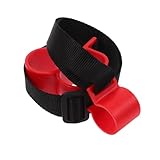 STAHAD Mülltonnendeckelsicherung mit Robustem Gummiseil Wetterfest und Kinderleicht Montierbar Schützt Mülltonnen und Kompostbehälter vor Waschbären und Schädlingen