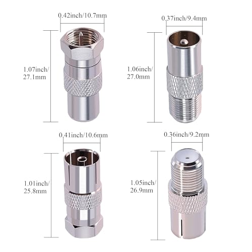 Conectores F para cable coaxial 9 Imagen adicional