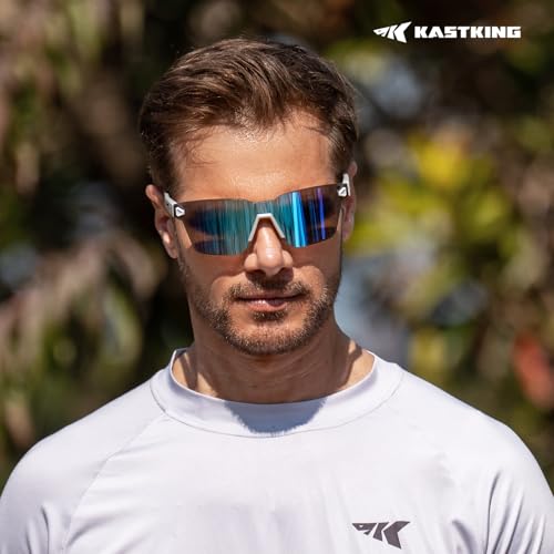 Image of KastKing Tarkio Polarized Fishing Sunglasses, One Piece PC Lens Rimless