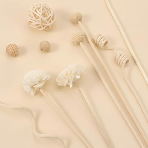Palitos Difusores de Ratán Natural Set 15 Piezas miniatura 6