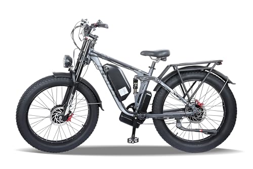 5000W Peak Dual Motor Electric Bike for Adults - 54V
