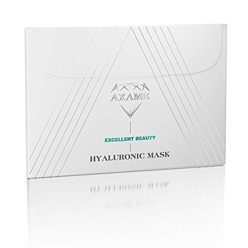 Preisvergleich Produktbild Axame - Gesichtsmaske Premium Feuchtigkeitsspendende Hypoallergene Anti-Aging Anti-Faltenmaske mit Hyaluronserum 25 ml