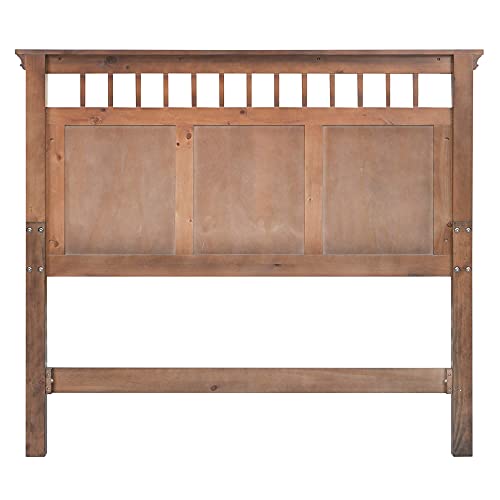 Sunset Trading Mission Bay King Bed | Amish Brown Solid Wood | Headboard And Footboard Panel #TOP6