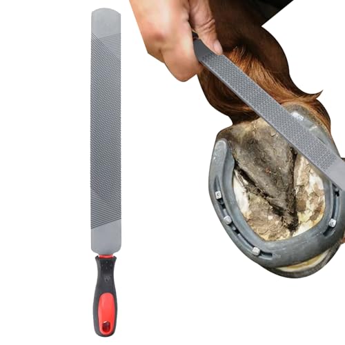 Raspe De Sabot Pour Les Chevaux - Ras Du Sabot Pour Les Chevaux, De Rasage De Sabot En Acier En Carbone À Double Face, Râpe De Farrier, Mini-front Le Fichier De Sabot Rasp Équine | Mini Ras De