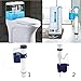 UGPLM Universal Use Toilet Fill Valve WC Toilet Tank Replacement Kits, 2 Designs, A