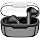 kurdene Wireless Earbuds, Bluetooth 5.3 in Ear Buds Light Weight Headphones,48 Hours Playtime Headset,Clear Calls Earphones with Mics for Sports Workout Black-Clear