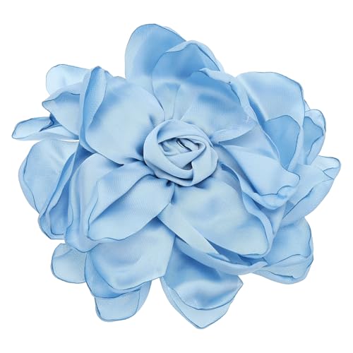 Image of PATIKIL Rose Flower Hair Clips, Fabric Brooch Pins for Women Wedding Party Dance Dress Clothes Accessories Valentine's Day Gifts