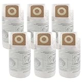 16 and 20 Gallon Wet/Dry Vacuum Collection Bags replace for CRAFTSMAN CMXZVBE38749, Universal Vacuum Filter Bags, 6 packs