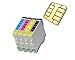 Produktbild Reinigungspatronen Set kompatibel für Epson Stylus D68/D88/ DX3800/DX3850/ DX4200/ DX4800/4850, schwarz, Cyan, Magenta, Yellow
