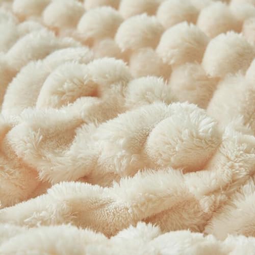 LGYKUMEG Cuddly, Fluffy Two-Sided Fleece Blanket - Bedspread, Sofa & Couch Blanket for Winter 120x200cm - Image 3