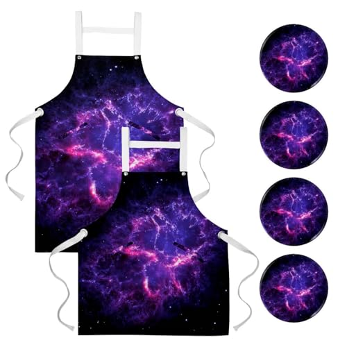 Tablier de serveuse réglable avec broches pour restaurant et bar