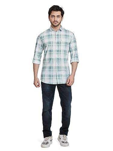 Image of BE ACTIVE Cotton Casual Checks Shirts for Men|| Casual Shirts for Men|| Mens Casual Shirts Full Sleeve