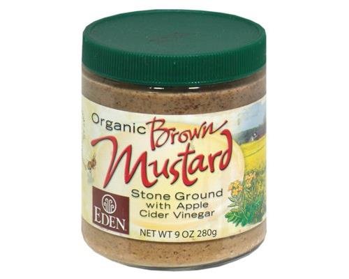 Eden FoodsOrganic Brown Mustard 9 Ounces (Case of 3)
