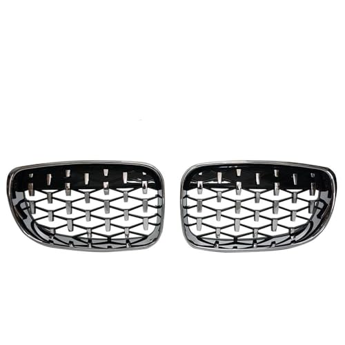 Grille de pare-chocs avant argentée de qualité supérieure pour BMW 128i 135i