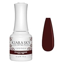 Kiara Sky Soak Off Gel Nail Polish 0.5 fl oz, RIYALISTIC MAROON G545