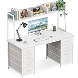 AODK 48 Inch Desk with 8 Drawers