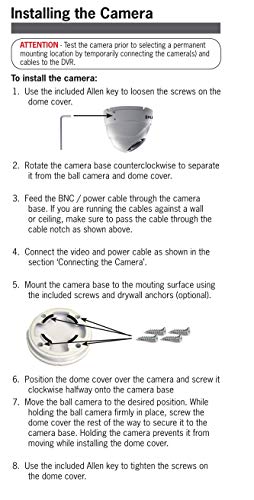 Digimerge Flir Me313 Outdoor Security Dome Camera, 1Mp Hd Fixed Mpx, 3.6Mm, 90Ft Night Vision, Works With Lorex, Flir Mpx Dvr, White, 4 Pack (Camera Only) #TOP5