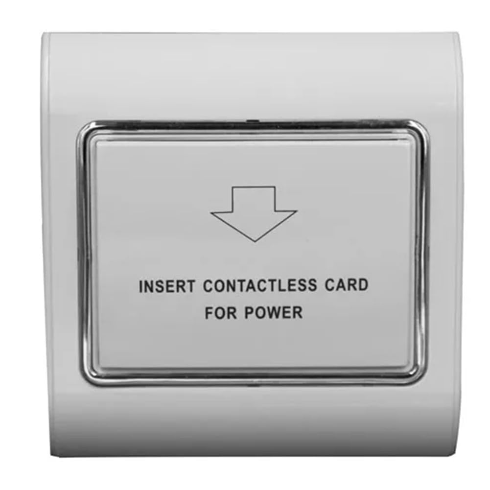 Sweetness Interrupteur d'alimentation pour hôtel - Mise hors tension retardée - Carte à induction à économie d'énergie - Triple - 40 A - Basse fréquence 220 V