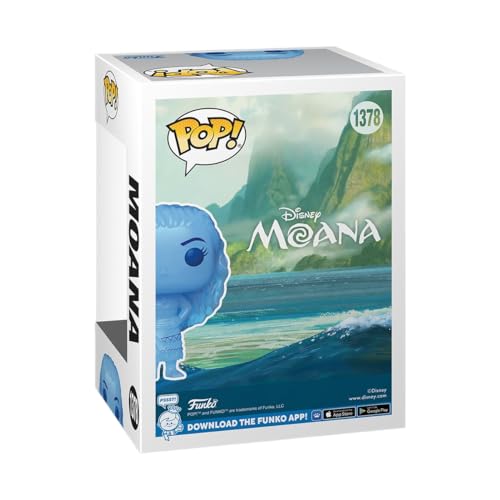 Funko Pop! Disney: Moana – Moana (translúcido) Entertaiment Earth exclusivo junto com um protetor de