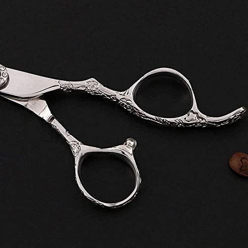 Ciseaux de coiffure et ciseaux de barbier argentés FlatCut