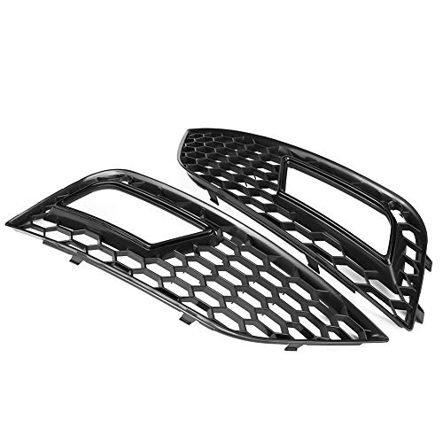 Grilles style RS4 pour B8.5 2013-2016 accessoires calandre nid d'abeille ABS noir