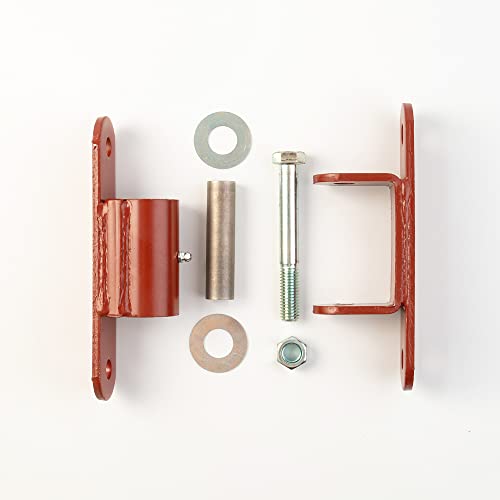 Image of Heavy Duty 7 inch Bolt onto The Gate Bolt onto The Post Gate Hinges with Needle Roller Bearing for Driveway Vehicular Pedestrian Gates, 2150P Lubricable Gate Hinge(Sold as a Pair) (Pack of 2)