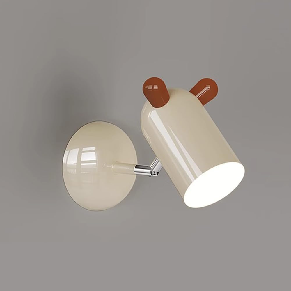 Applique murale enfant rotative pour stopper la peur du noir avec douceur