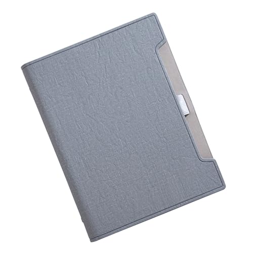 Taccuino ricaricabile con copertina rigida in pelle, con 192 pagine