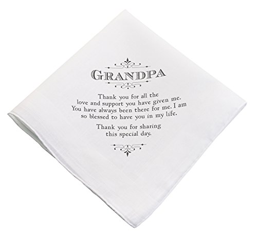 Lillian Rose Grandpa Wedding Gift Hankie