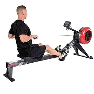 Stamina-X-Stamina-x-Amrap-Indoor-Rowing-Machine-Dynamic-Air-Resistance-Workout-Monitor-Wireless-Heart-Rate-Strap-Included Stamina X AMRAP Rower Machine with Smart Workout App - Foldable Rowing Machine with Dynamic Air Resistance for Home Gym Fitness - Up to 300 lbs Weight Capacity