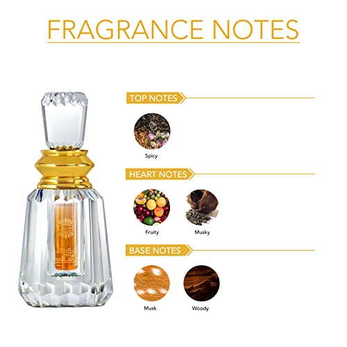 Ajmal Oudh Mukhallat Concentrated Perfume Free From Alcohol 6ml for Unisex - Image 2