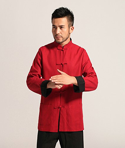 ZooBoo Kung Fu Jacket Both Sides Wear Tops Martial Arts Long Jersey