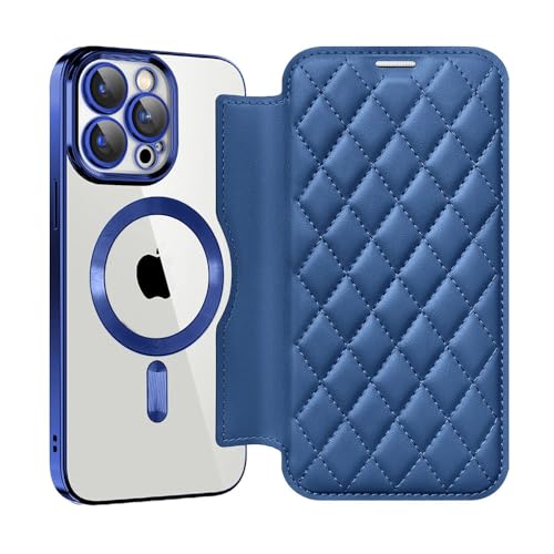 Étui en cuir anti-choc pour iPhone 12 Pro avec rabat de protection écran