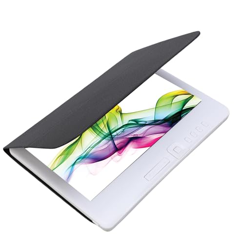 EIMSOAH Lector Electrónico Portátil de 7 Pulgadas, Lector de Libros Electrónicos con Pantalla TFT LCD 16-9, Protector de Pantalla, Funda Protectora para Auriculares, para Lectura (16G)