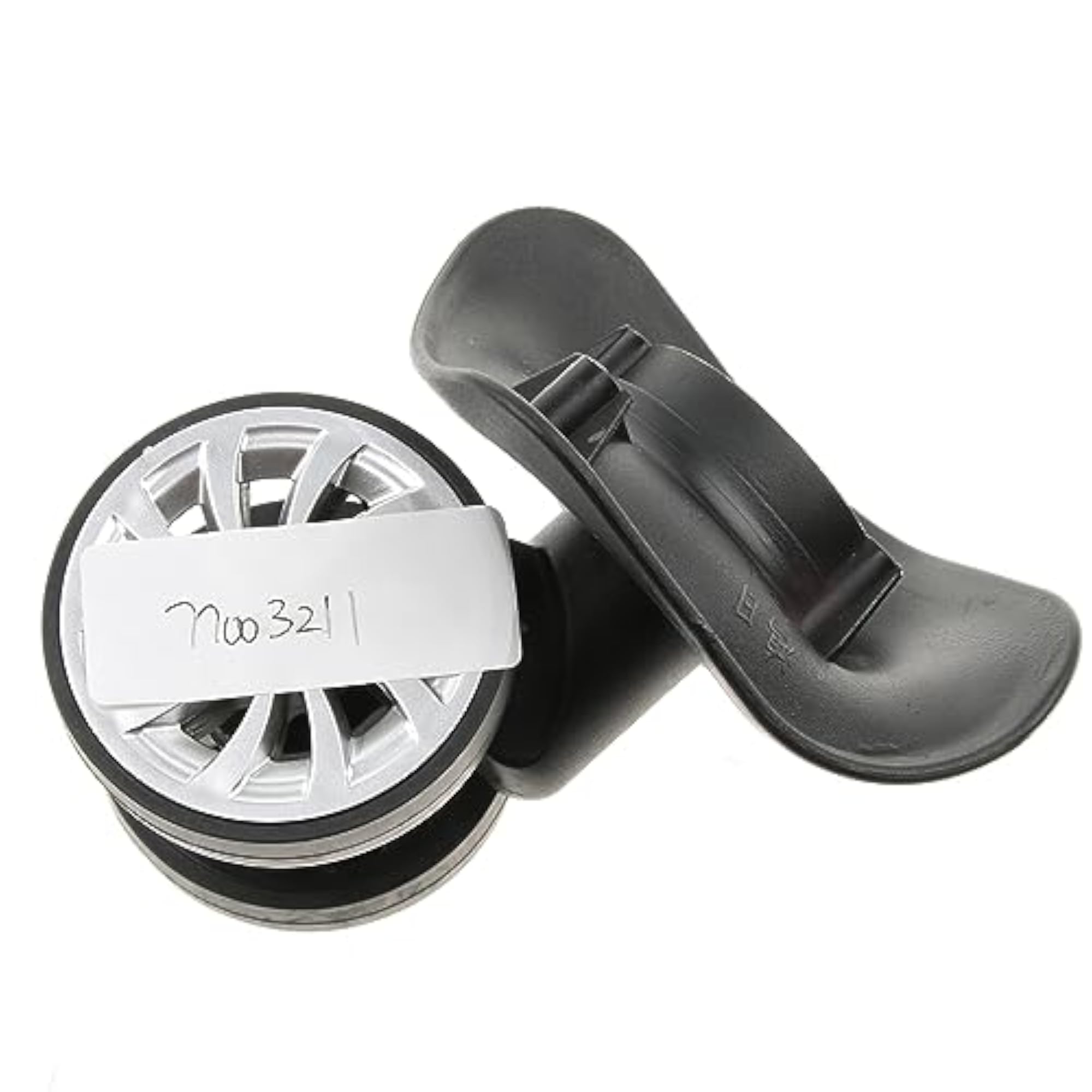 2x1 Pair Luggage Suitcase Mute Swivel Wheels Replacement Trolleys Casters A08