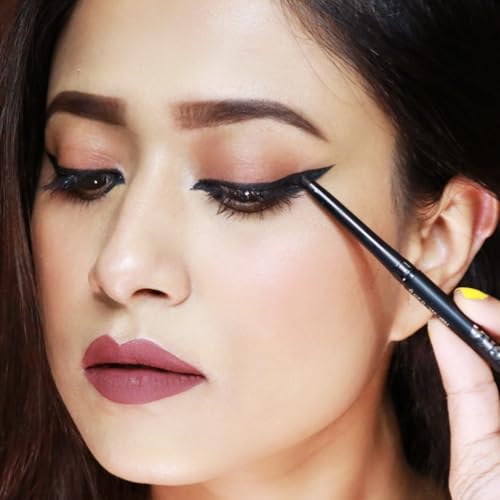 Image of FLiCKA Breathtaking Eyes Twist Kajal Waterproof, Smudge Proof, Longlasting, Dermatologically approved, Intense Colour, Black, 0.30g